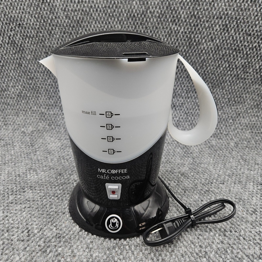 Mr Coffee Cafe Cocoa Hot Chocolate Maker BVMC-HC5 Kitchen Appliance Black